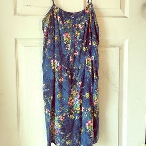 Forever 21 floral print dress size large